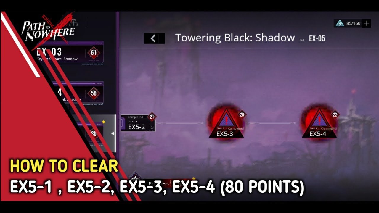 (Path To Nowhere) Story EX5-1 , EX5-2 , EX5-3 , EX5-4 (80 Points) Guide