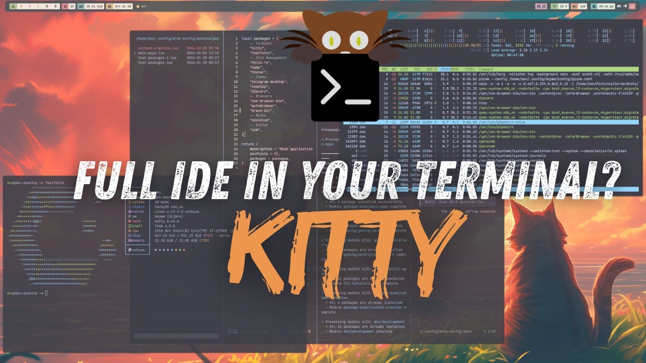 How I Used Kitty To Enhance My Workflow!