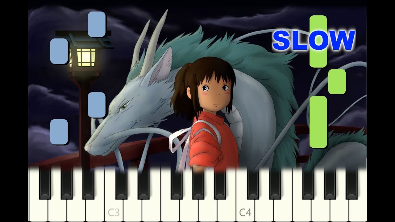 SLOW piano tutorial 