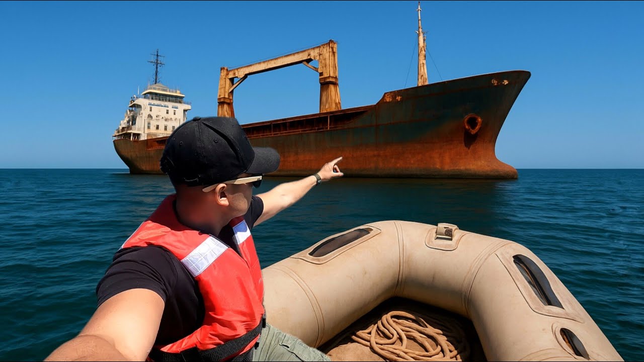 BUSCANDO BARCOS ABANDONADOS EN EL MAR ⚓️