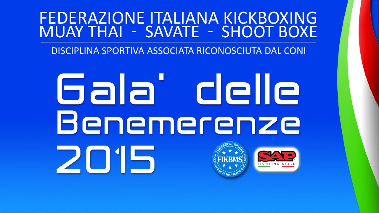 Gal&agrave; delle Benemerenze FIKBMS 2015