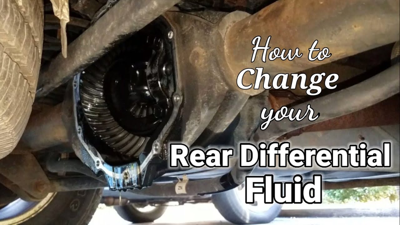 How to Change your Rear Differential Fluid - 2005 Chevy Trailblazer