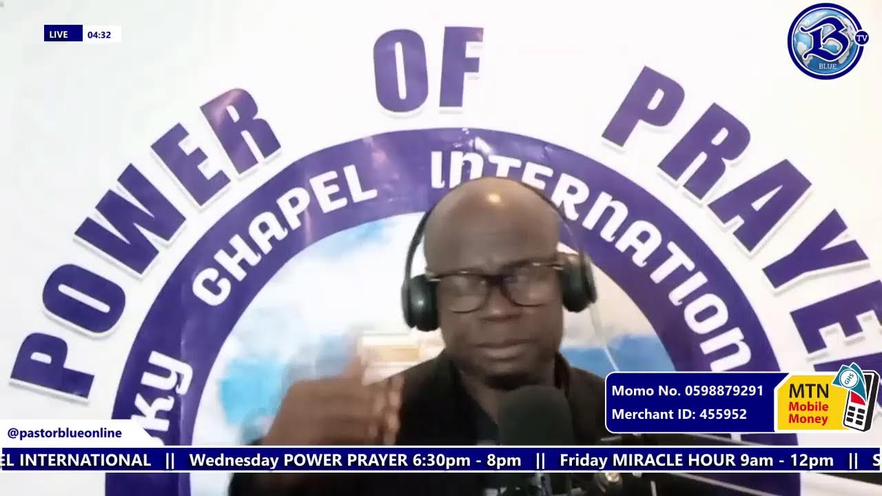 POWER OF PRAYER   ((((LIVE))) with PASTOR BLUE