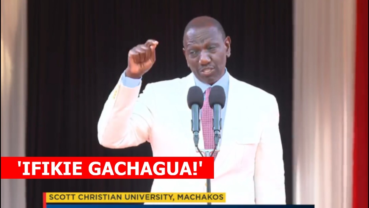 Listen to Ruto Powerful remarks today in Machakos destroying Gachagua badly over Cousins slogan!🔥