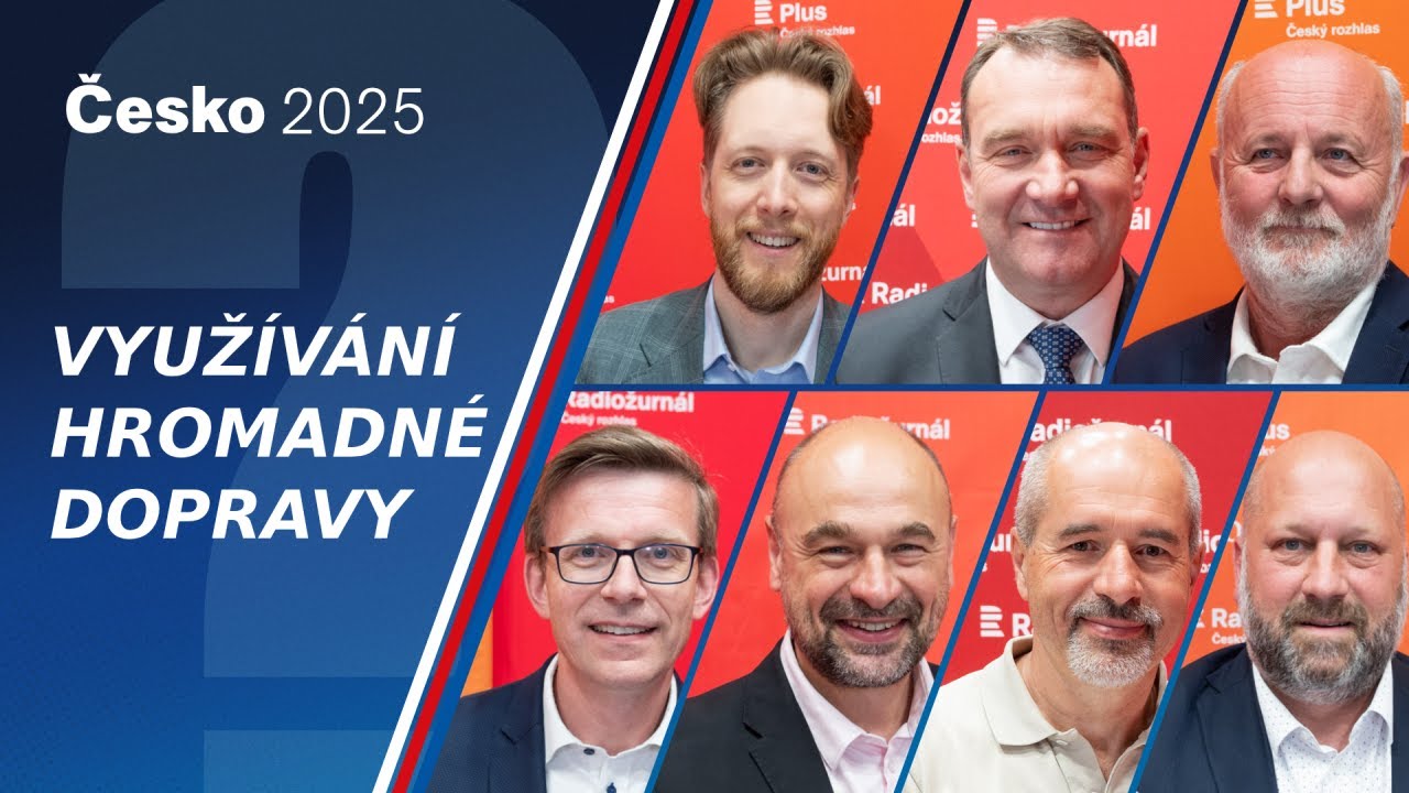 Česko 2025, 6. debata, 2. díl: Jak motivovat lidi, aby více využívali hromadnou dopravu?