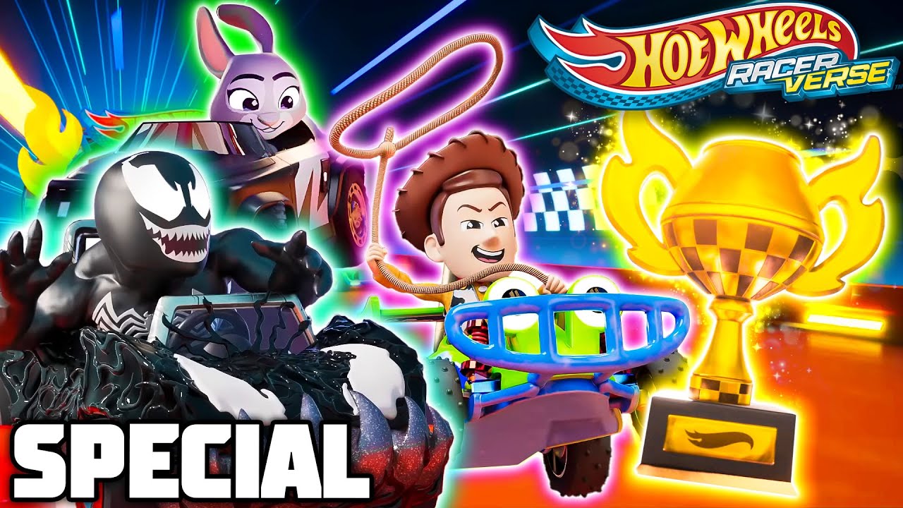 Hot Wheels RacerVerse: Battle for the Trophy | 10 MINUTE SPECIAL | Hot Wheels