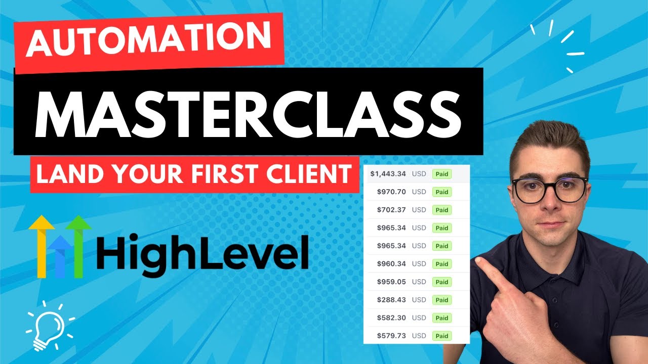 HighLevel Automations Masterclass 2025: 3 Proven Business Models to Land Your First Client