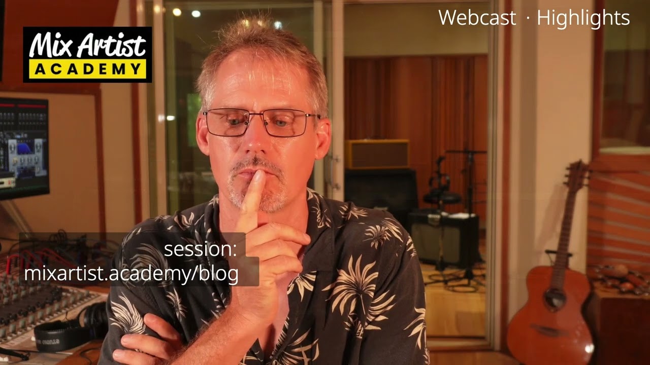 The 5-Minute Test That Reveals Your Room’s Low-End Warp - Mix Sessions #003 Webcast Highlight 4/6
