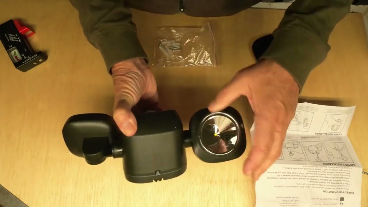 Battery Operated Motion Sensor Light Outdoor Indoor Review, Works Well