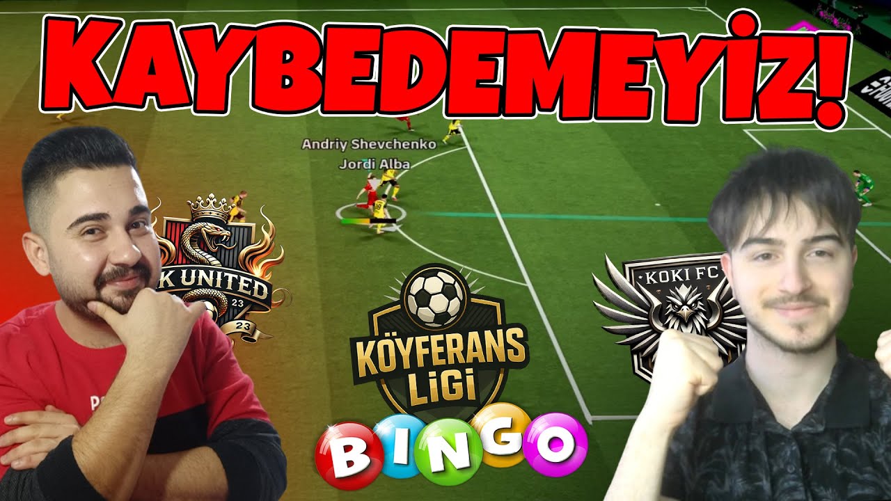 İLK PUANIMIZI ALABİLECEK MİYİZ? ÇOK ÇEKİŞMELİ MAÇ! 🔥 KÖYFERANS LİGİ 5.MAÇI! w/@TolgaBekdemirr