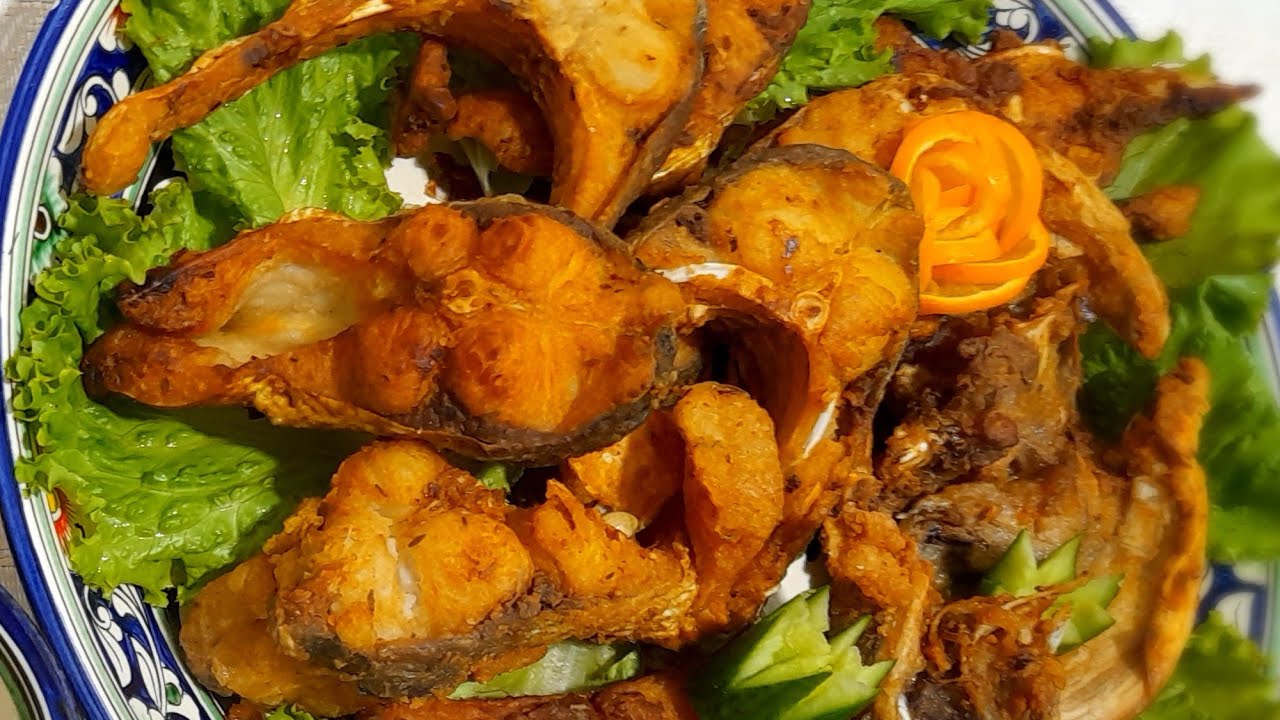 Baliqni qib-qizil qilib qovirish. Mazza takrorlab ko'ring. Baliq qovirish #baliq