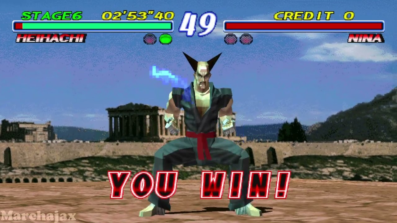 Tekken 2 | Хэйхачи Мисима | Сюжетный режим | HD | 60 кадров в секунду