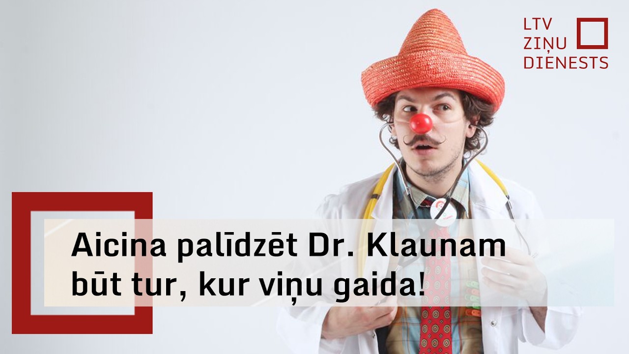Dr. Klaunu atbalsts un palīdzība mazajiem pacientiem