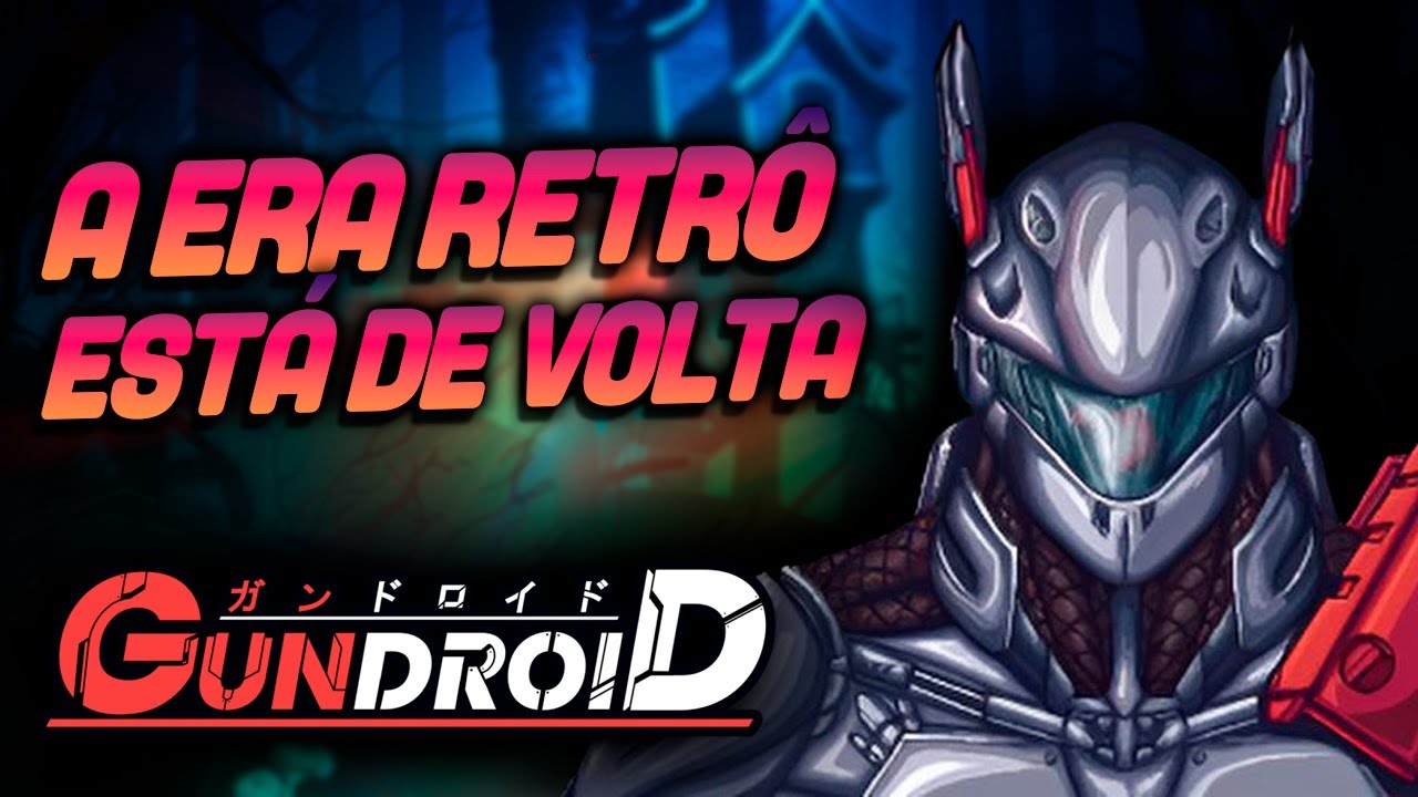 Esse Jogo Parece Antigo Mas é NOVO! Gundroid Gameplay PC