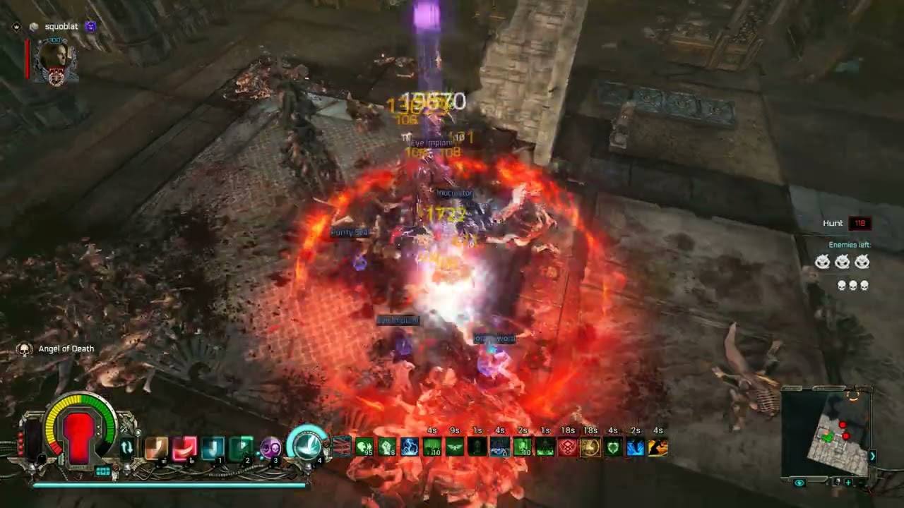 Testing the berserk token gun - Crusader smash and dash