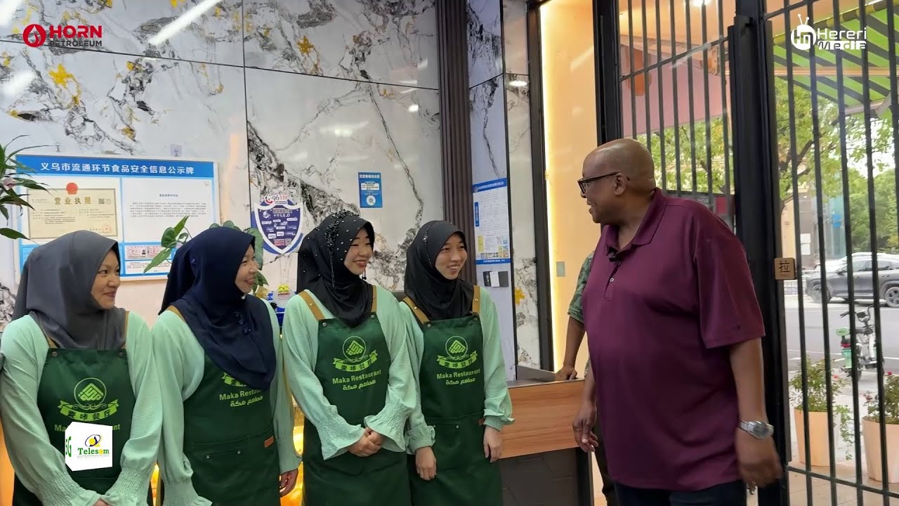 Maka Restaurant Yiwu, China , waxaad ka helaysaa cunto walba iyo Shiinahii oo Somali kuugu adeegaya
