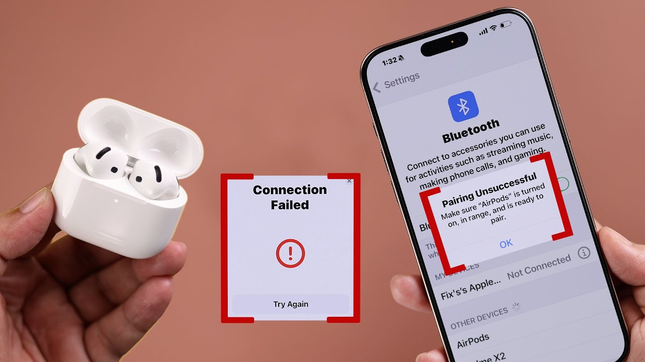 Как исправить ошибку, из-за которой AirPods 4 не подключаются к iPhone! (2025)