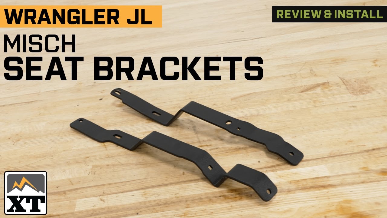 Jeep Wrangler JL Misch 4x4 5-Inch BigBoy Seat Brackets Review & Install