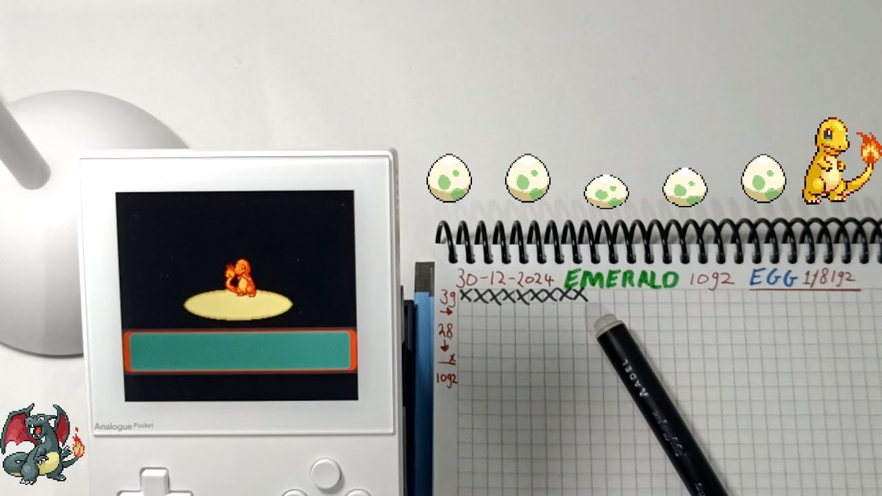Live Shiny hunting Pokemon Emerald SBQ EGG hunt