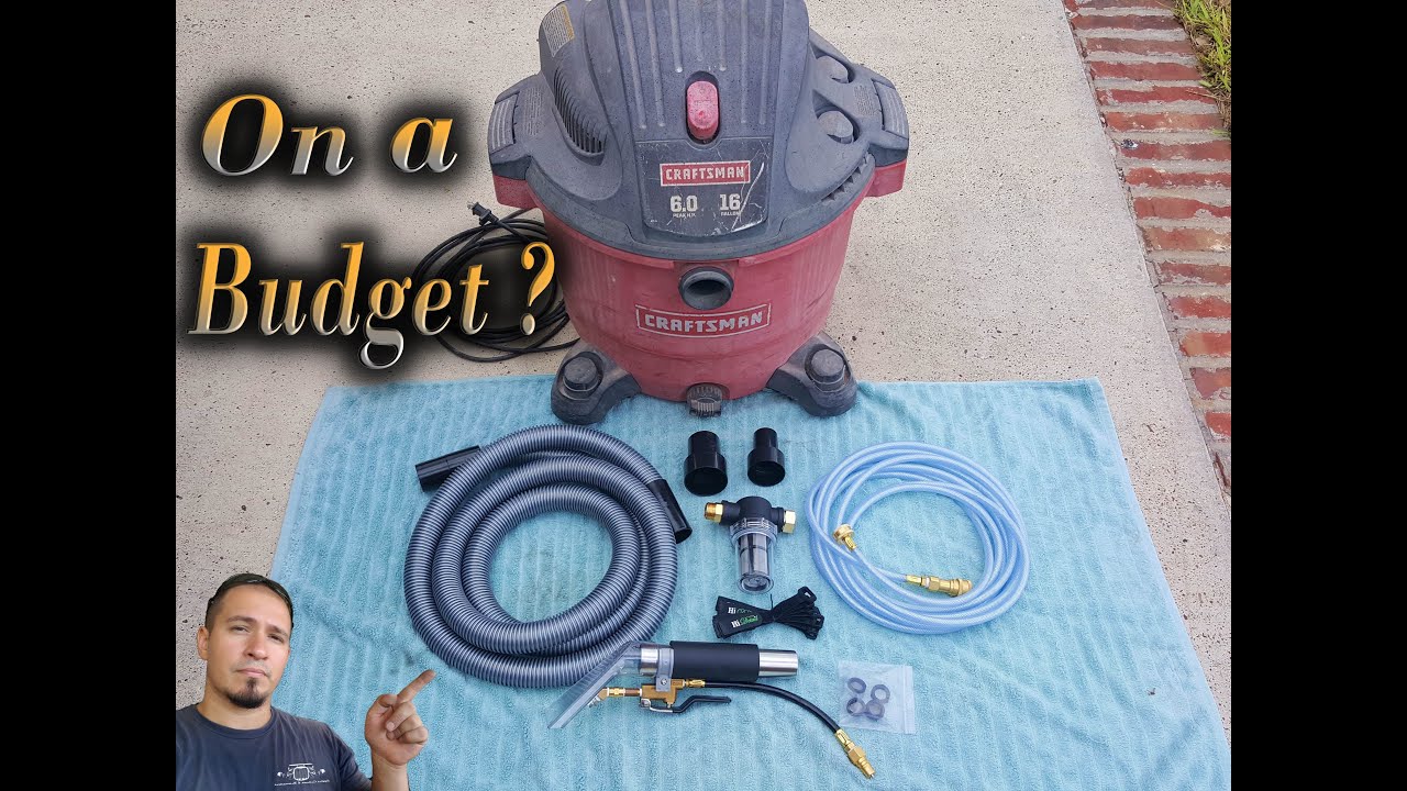 Turn ANY Vacuum into a Extractor!  HiDetail Extractor kit