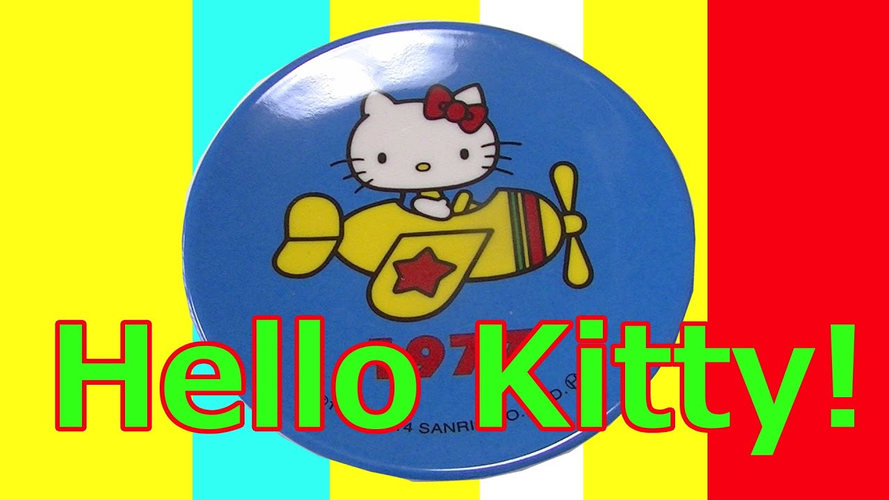 Hello Kitty 40th Memorial Plate Candy! ハローキティ40周年メモリアルプレート付きラムネ