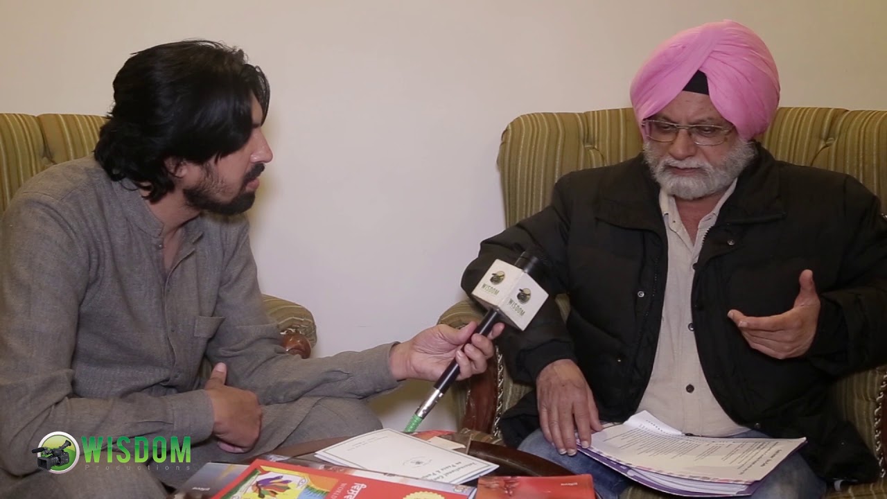 Interview of Sukhinder Singh Sahib A Renowned Poet Writer and critic from Canada