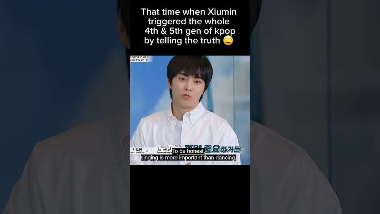 Singing is more important than dancing by xiumin #exo #exol #cbx #kpop #nct
