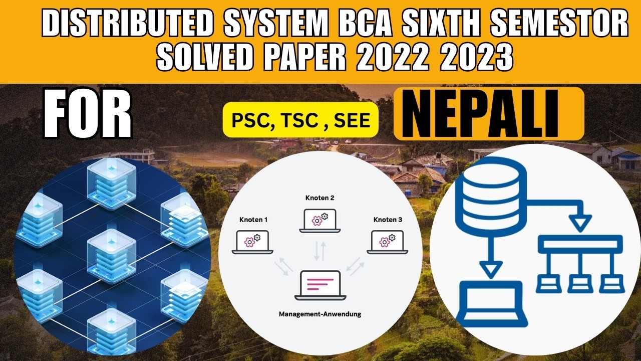 DISTRIBUTED SYSTEM BCA SIXTH SEMESTOR SOLVED PAPER 2022  2023