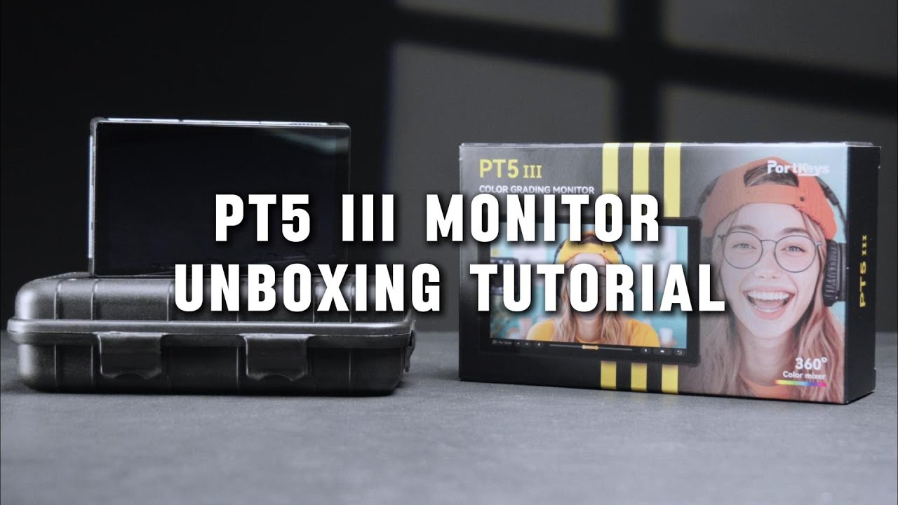 First Look at the New Portkeys PT5 III Camera Monitor — Unboxing + Setup!