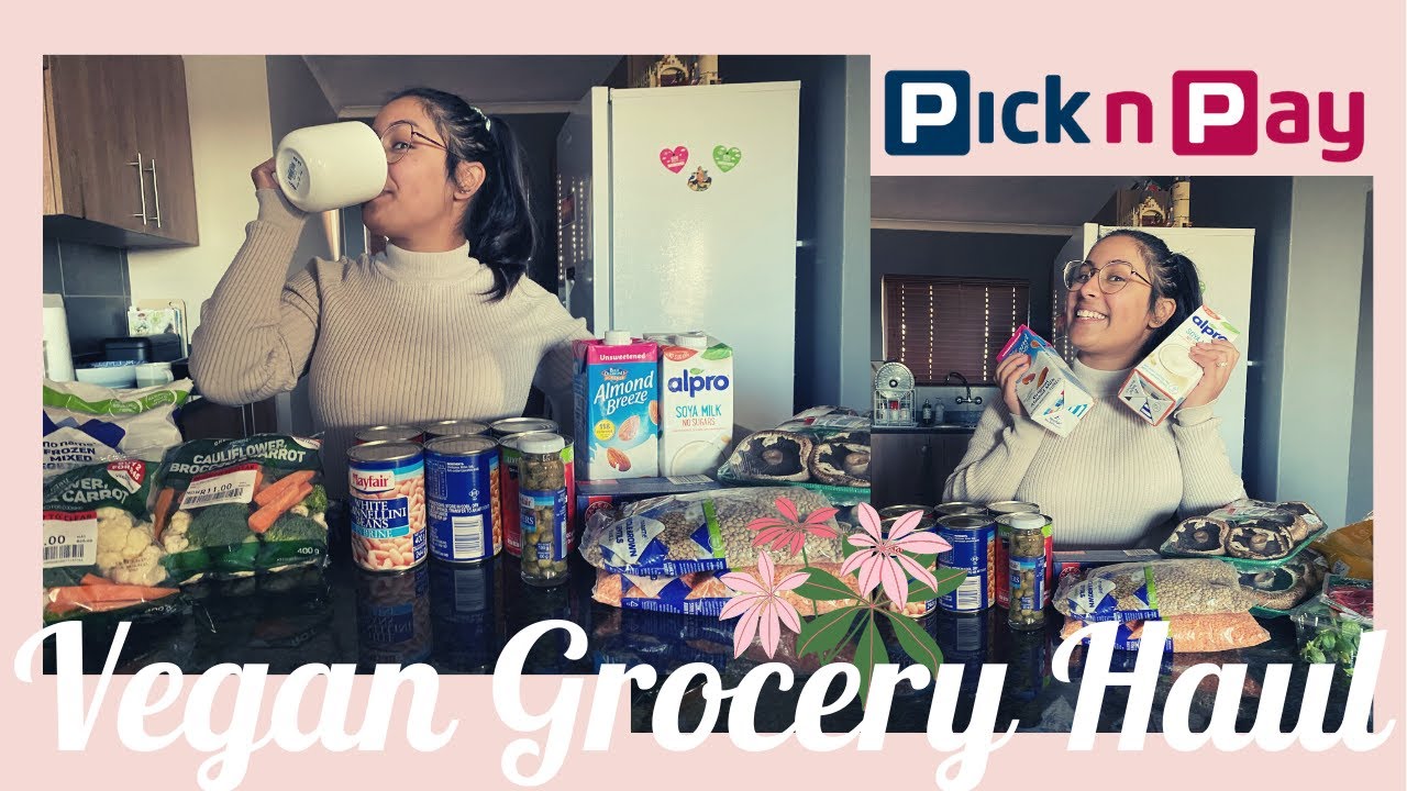 South African Vegan Grocery Haul Under R1K Pt 2 | Pick n Pay SA