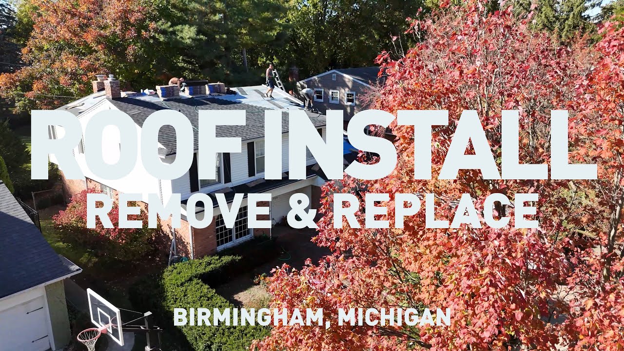 Watch Us Replace a Roof in Birmingham, Michigan