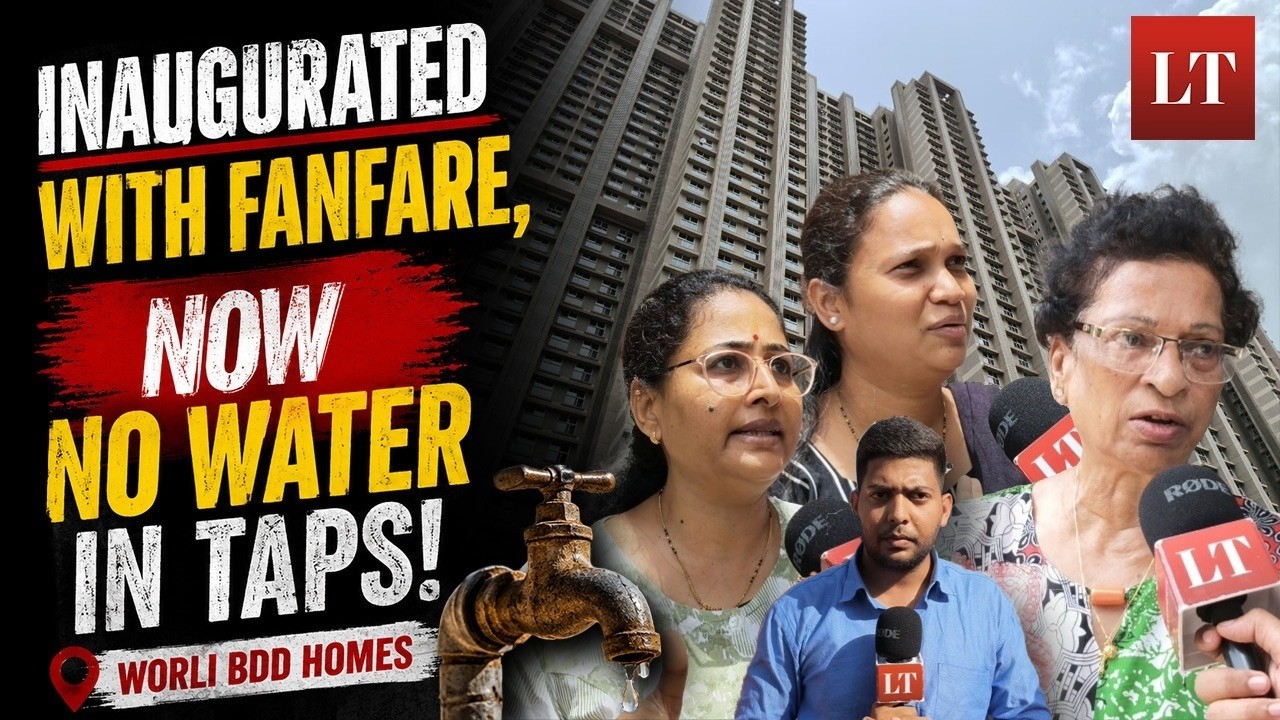 Water Crisis Hits Redeveloped Worli BDD Project, Residents Demand Action | Lokmat Times