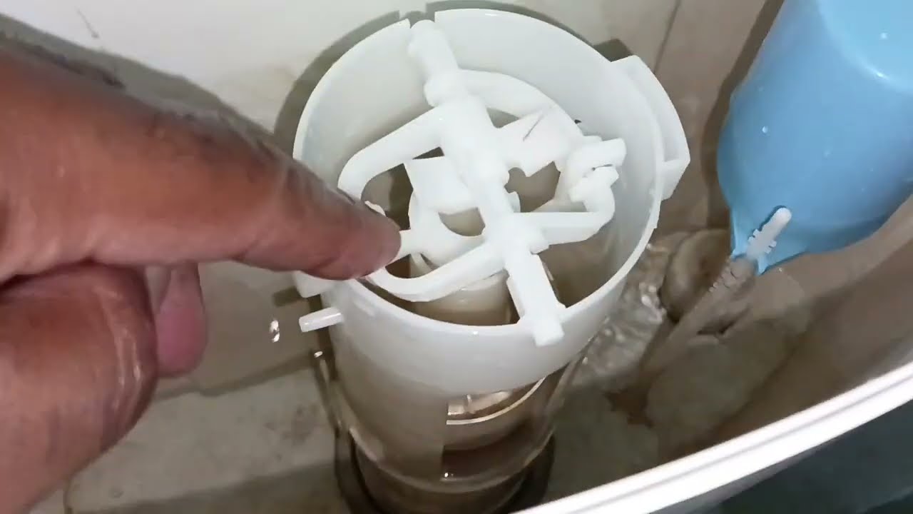 How to fix overflow leakage problem from astral company's plastic cistern,