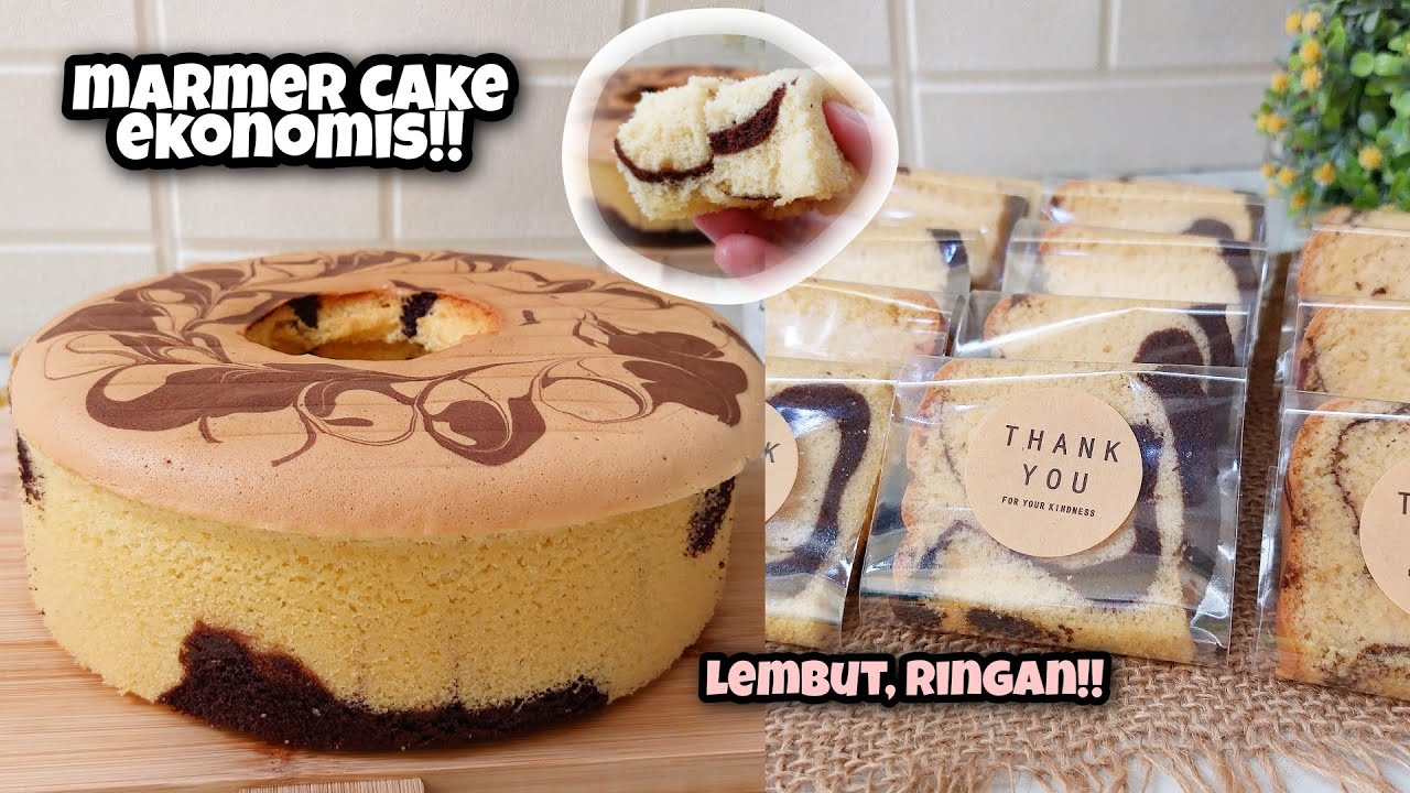 BERHASIL PAKAI RESEP MARMER CAKE EKONOMIS METODE ALL IN ONE!! COCOK BUAT BAKULAN!!