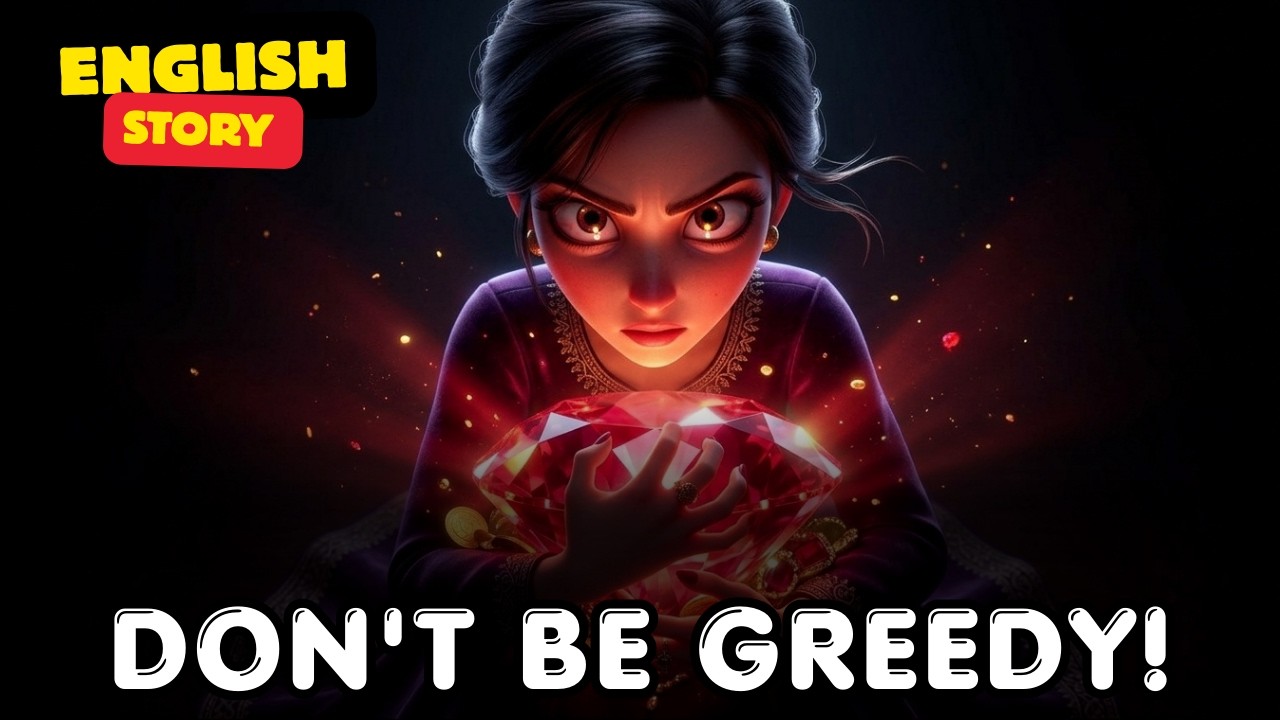 Девочка, которая плакала из-за бриллиантов и змей 💎🐍: История на английском языке для обучения | ...