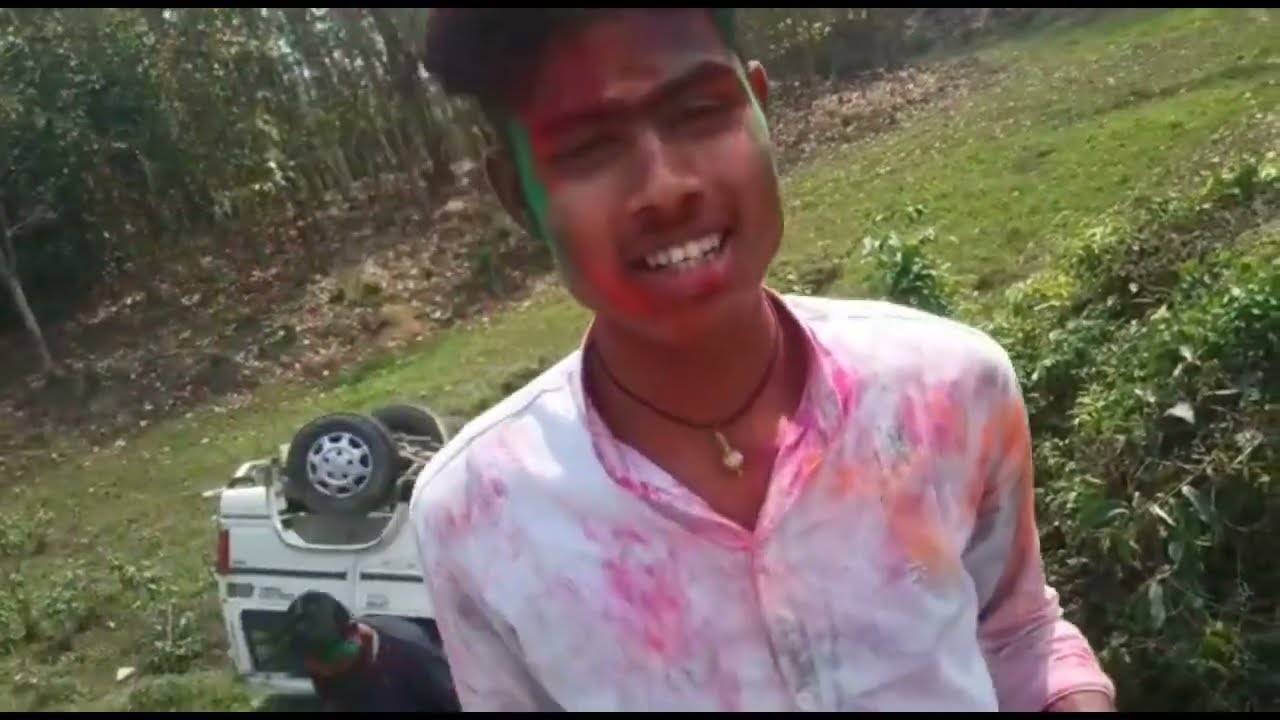 Car Accident on holi 