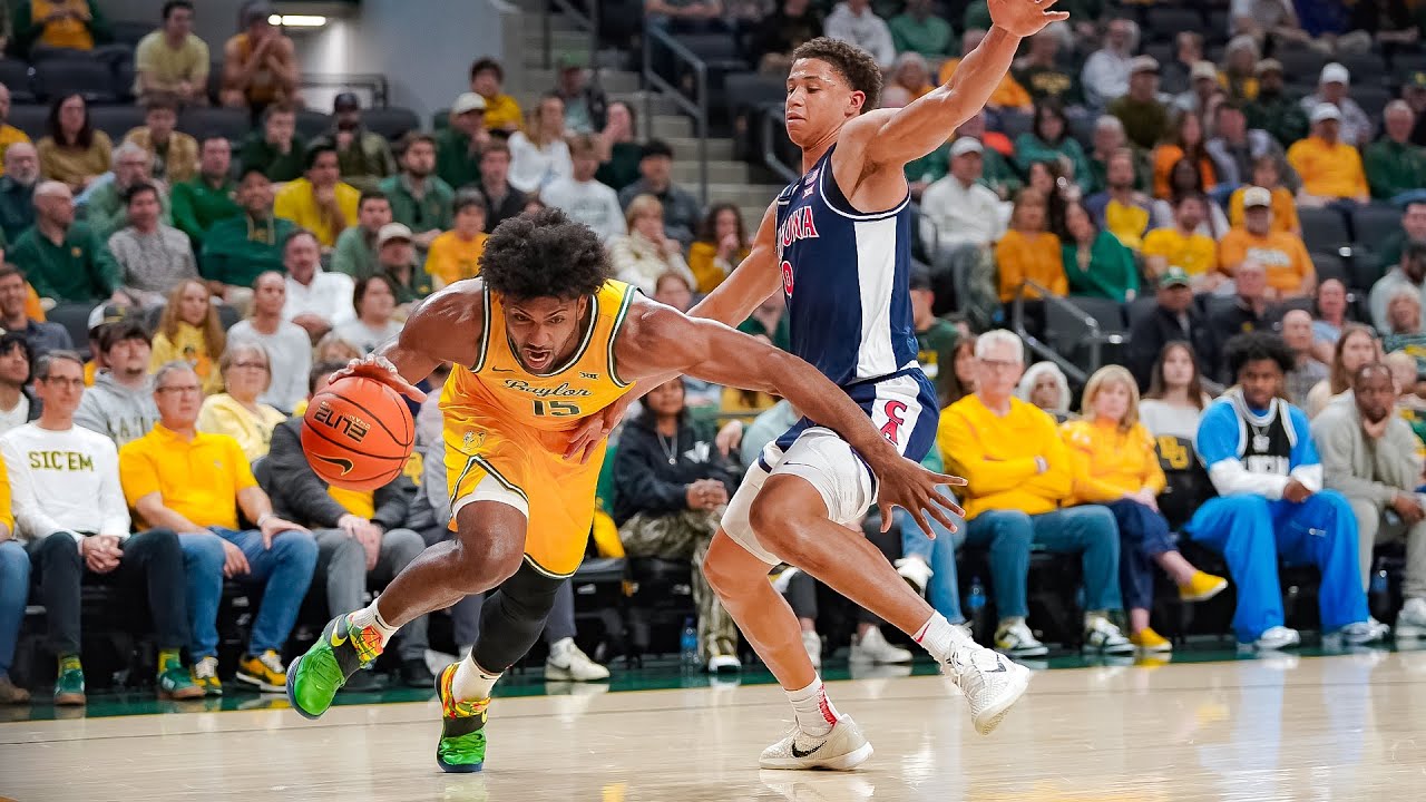 Baylor Basketball (M): Norchad Omier Highlights vs. Arizona | February 17, 2025