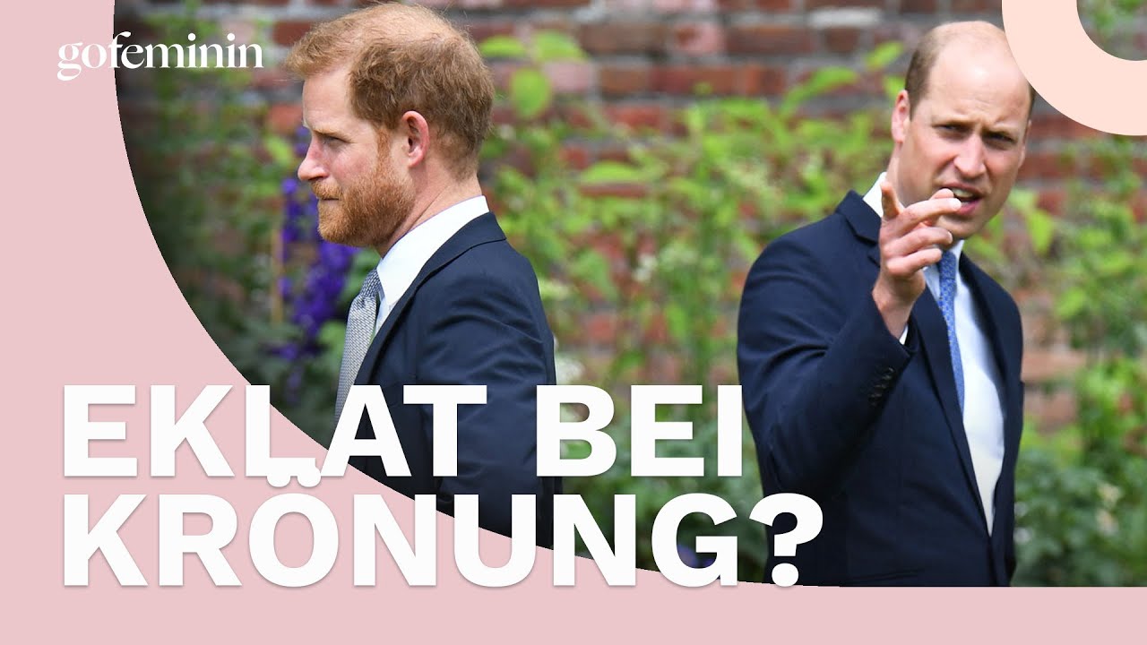 Kr&ouml;nung von Charles III.: Eklat zwischen Harry & William?