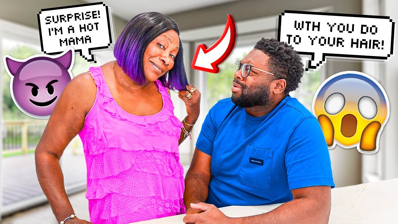 Putting On An Embarrassing Wig & Going Out With My Son PRANK! *Hilarious*