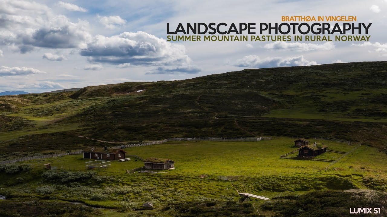 Summer mountain pastures in rural Norway || Landscape Photography (Lumix S1)