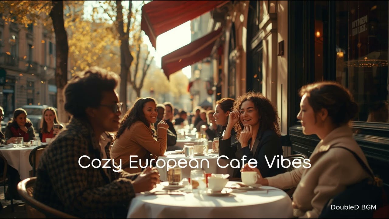 🍁 𝐩𝐥𝐚𝐲𝐥𝐢𝐬𝐭 밀라노 가을 카페의 재즈 | Autumn Jazz in Milan | Cozy European Cafe Vibes ☕