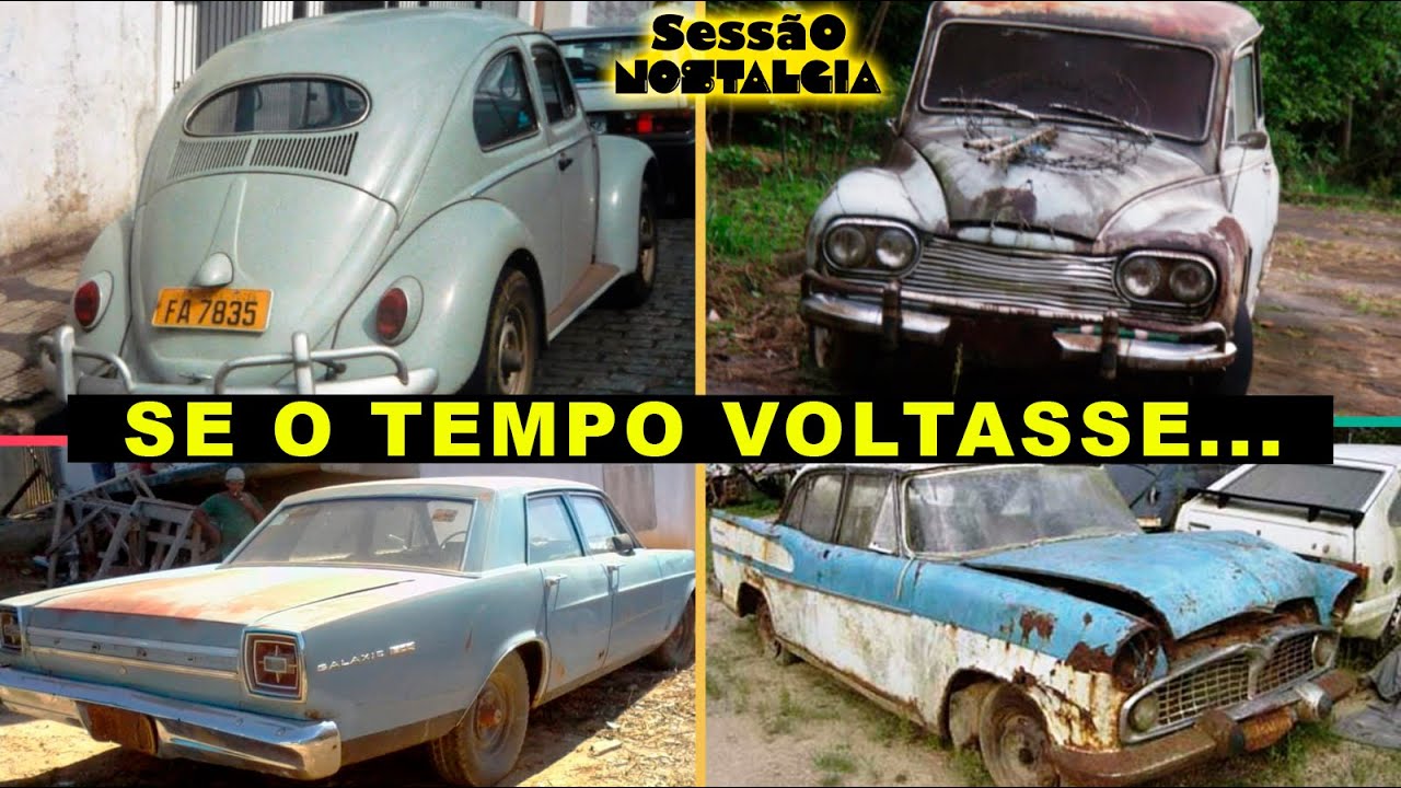 CARROS QUE NÃO VALIAM NADA e HOJE VALEM OURO!!!