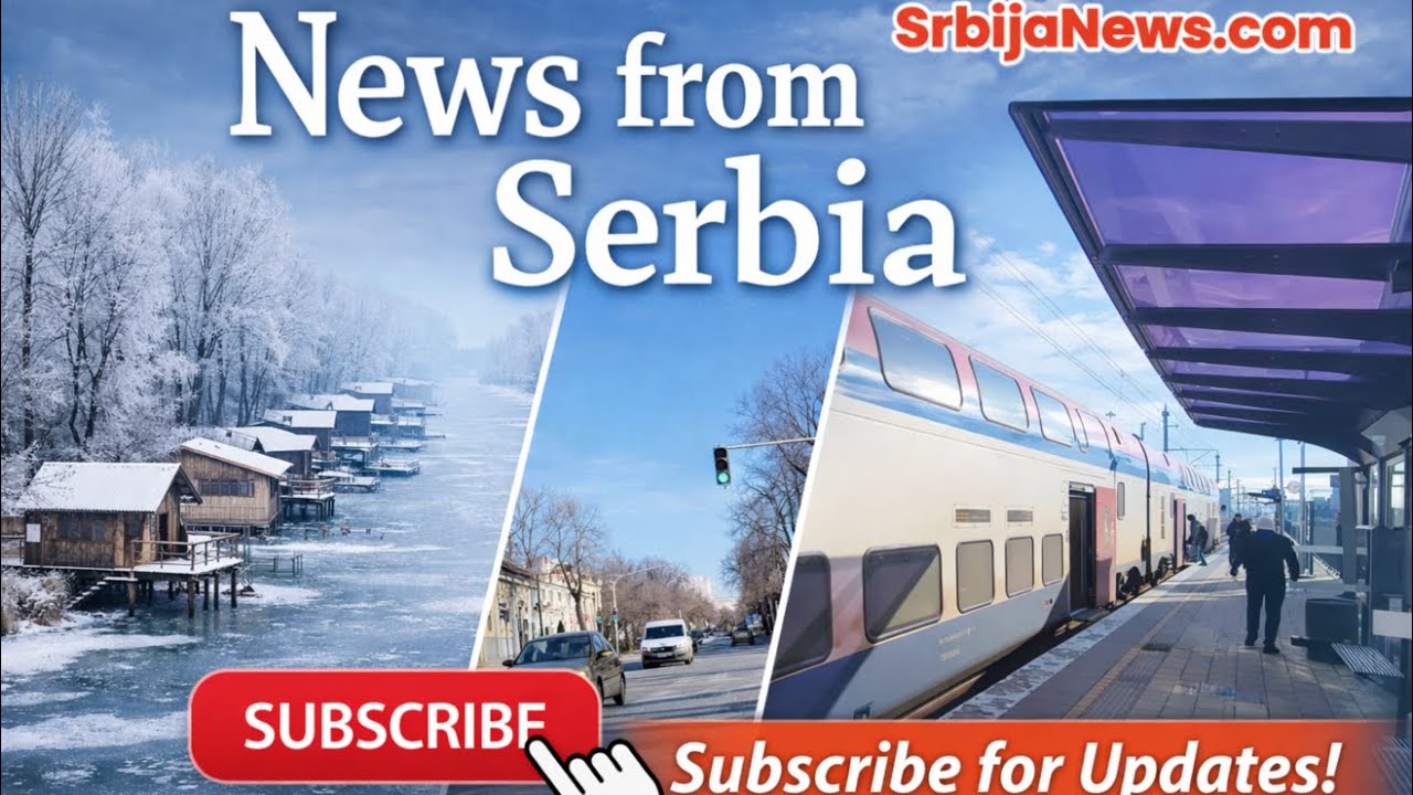 Bačka Topola in Winter 2026 – A Quiet Town on Serbia’s New High-Speed Rail Line