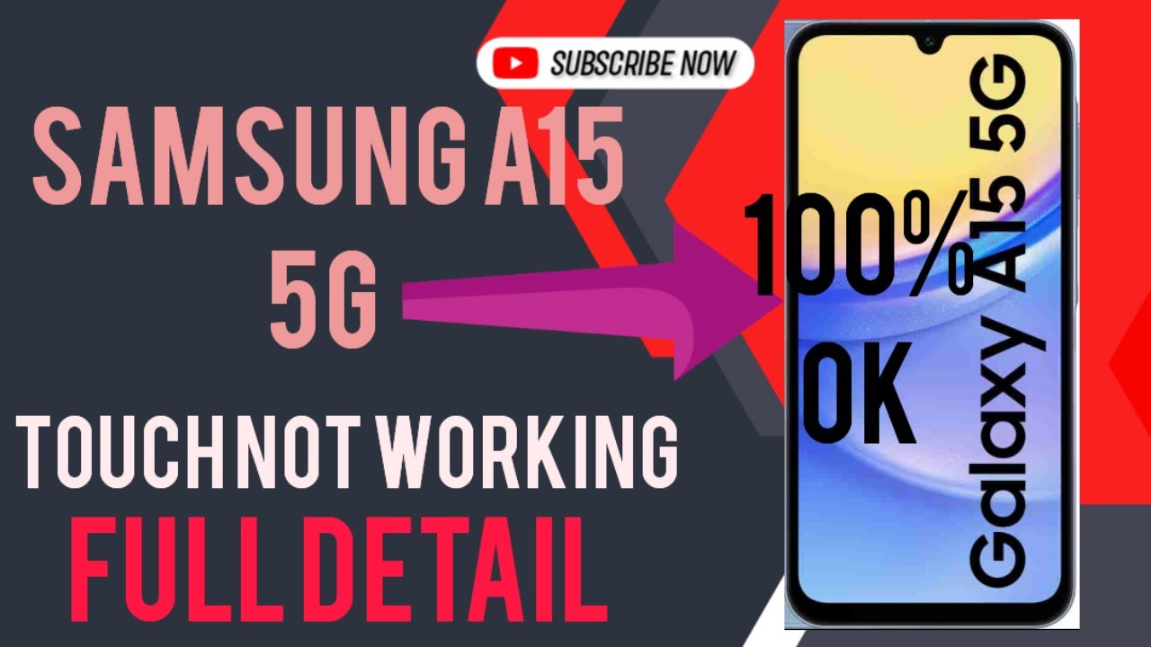 Samsung a15 5g touch.notworking.. अगर टचस्क्रीन काम  ना करें ऐसे करें रिपेयर पूरी डिटेल के साथ।100%
