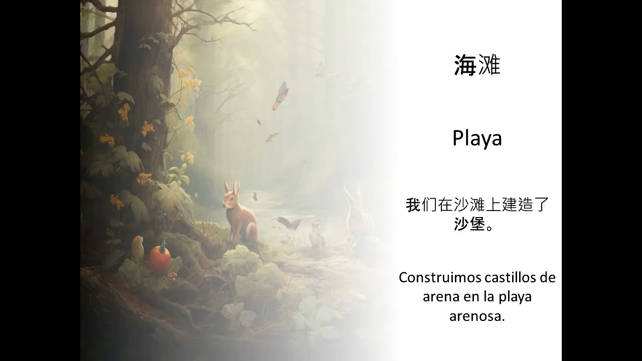 Aprendiendo t&eacute;rminos naturales en chino &mdash; Definiciones y ejemplos de oraciones