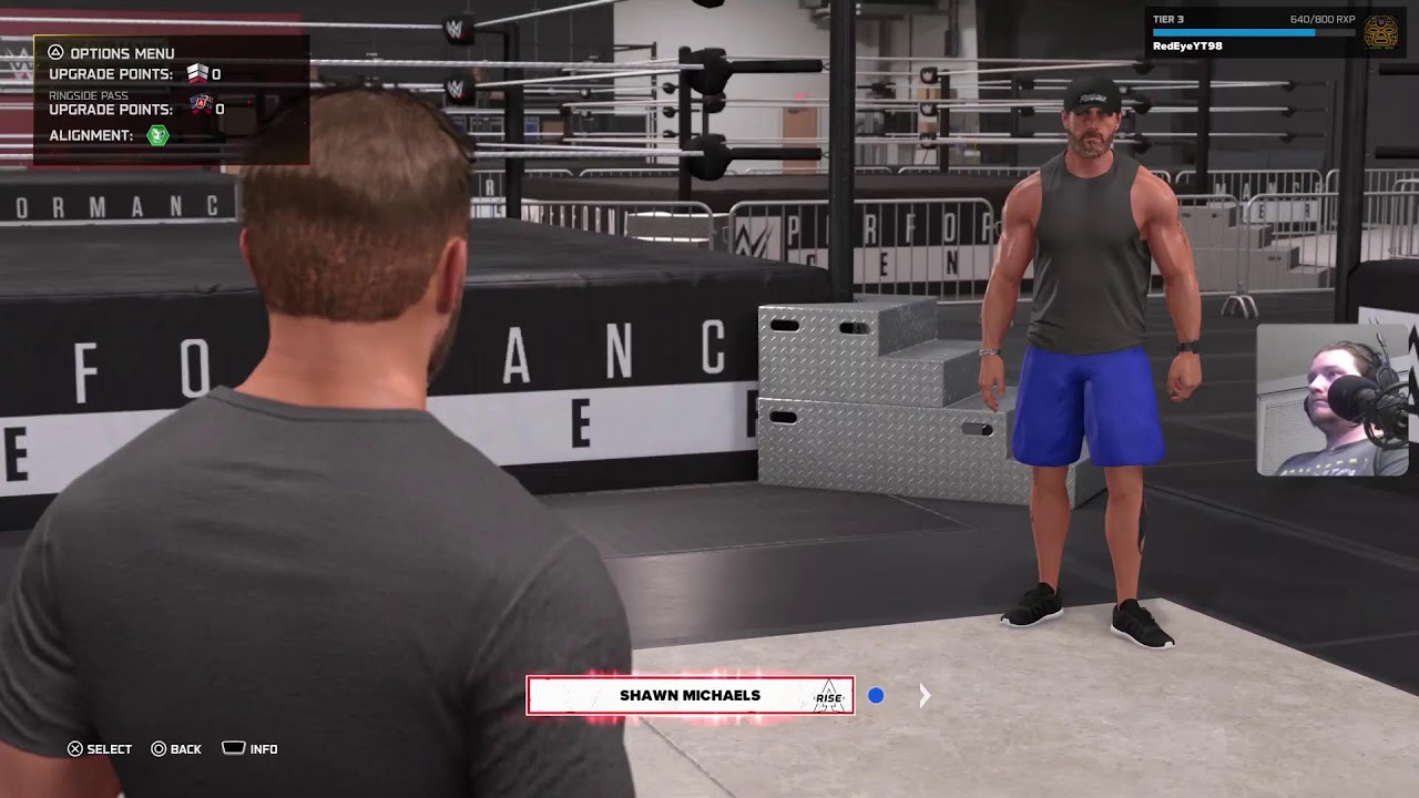 Checking out MyRise in #WWE2K26