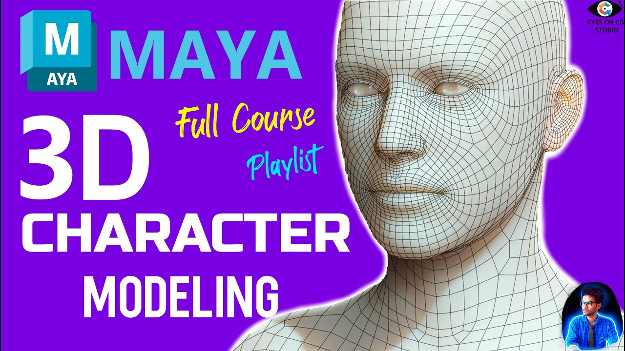 Character Modeling In Maya (Part -1) | 3D Maya Course Tutorial