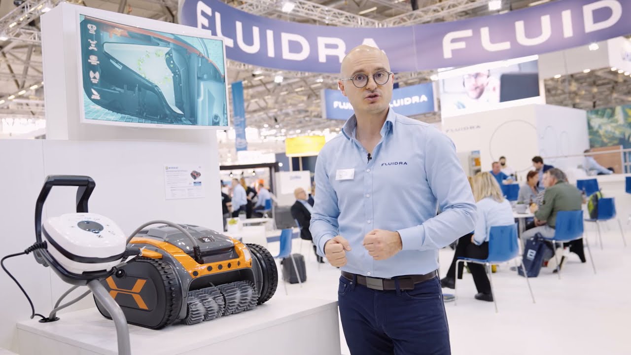 ZODIAC Poolreiniger VORTRAX und ARCO(MAX) auf der aquanale. Die Poolroboter f&uuml;r Hotels und Freib&auml;der