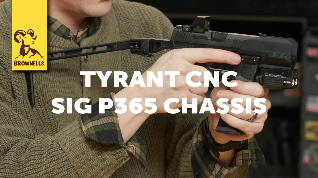 Tyrant CNC Sig P365 Chassis