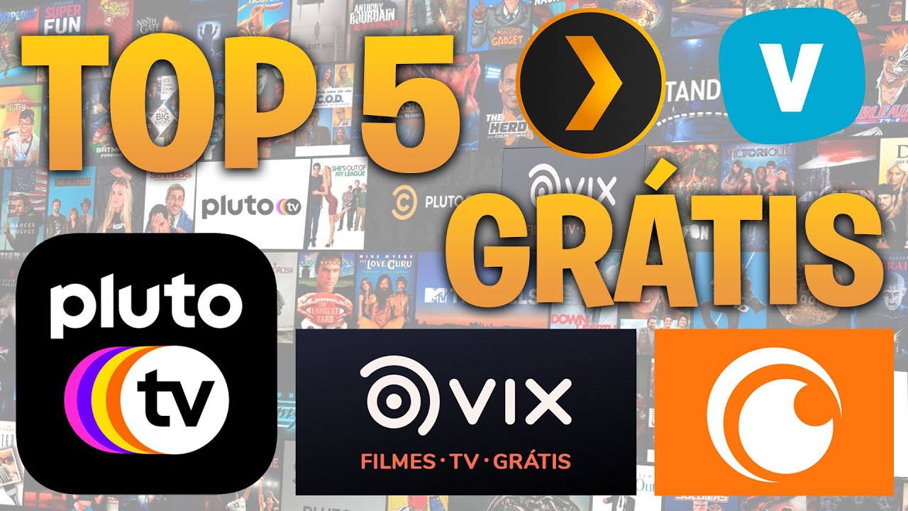 TOP 5 Serviços de STREAMING GRÁTIS